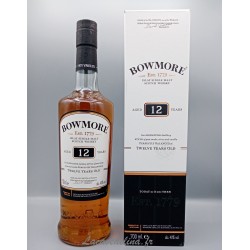 Bowmore whisky 12 ans - étui